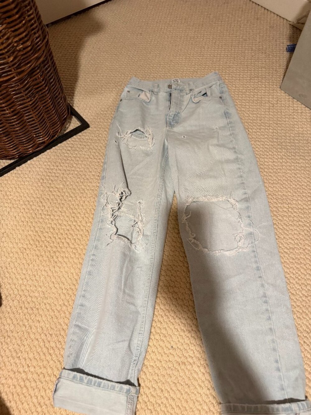Baggy ripped BDG jeans